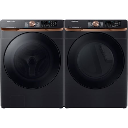 Samsung Samsung Smart Front Load Washer and Gas Dryer Bundle WF50BG8300AVUS-G-KIT